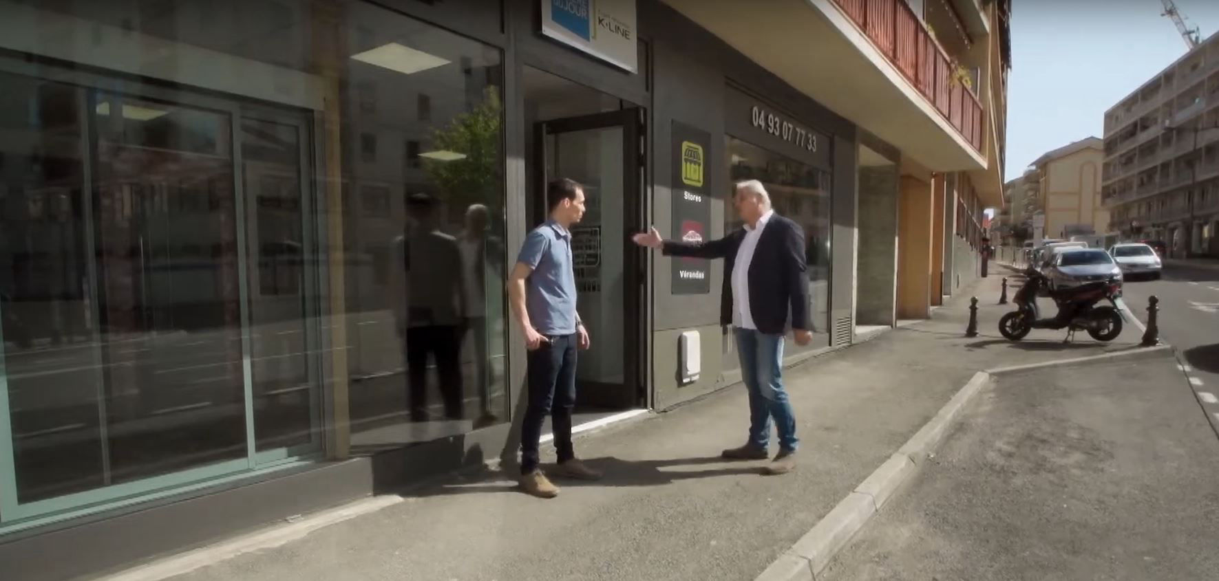 La société Alu Videmo installe vos volets, stores, portes d'entrée et vos fenêtres PVC et aluminium K-Line autour de Nice